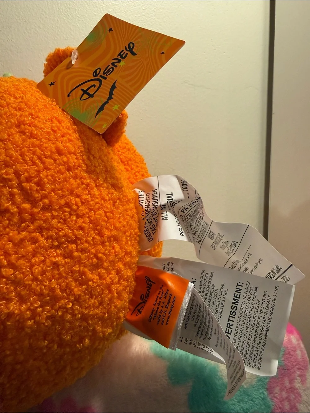 Viral Aldi Winnie the Pooh Pumpkin Halloween pillow